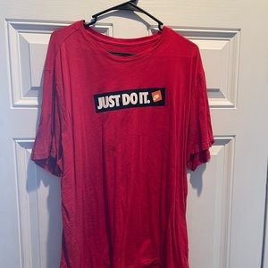 Red Nike T-shirt size 2X